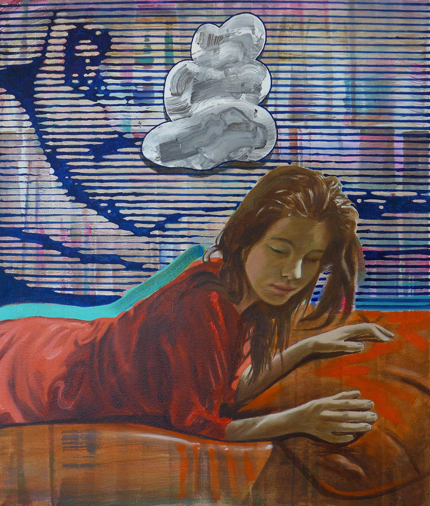 Cloud No. 9, 2016, 80 x 70 cm