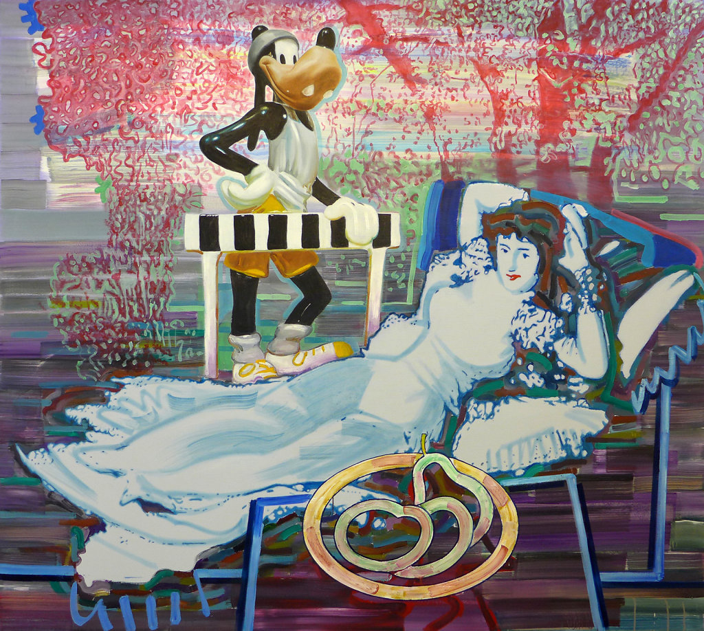 Bis hierher (Goya), 2013, 200 x 180 cm