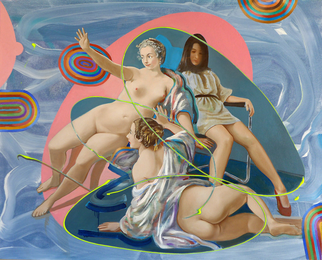 Liberté, Egalité, Soeurnité (Boucher), 2015, 120 x 150 cm