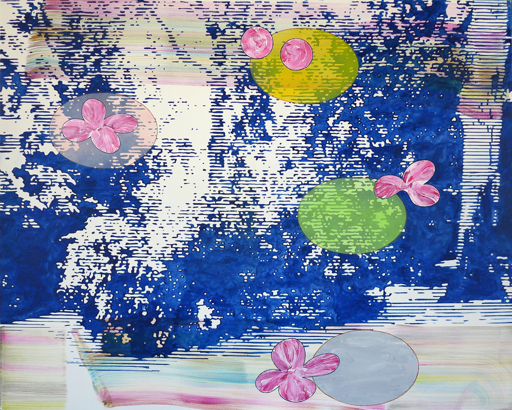 Where have all the Flowers gone, 2017, 120 x 150 cm